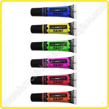 Vernice Fluorescente per Vestiti UV Vernice Fluorescente per Vestiti UV