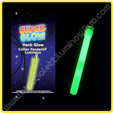 Ciondolo Fluorescente 10 cm Singolo (1 pz)