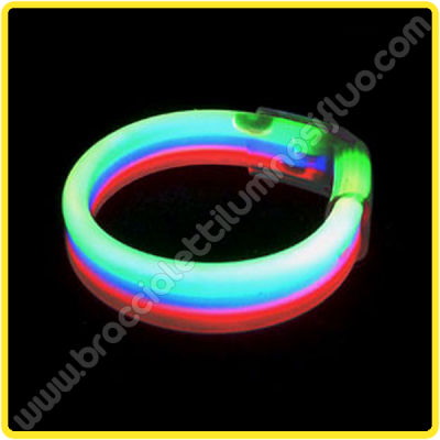 Amzeeniu 275 Pezzi Braccialetti Luminosi Fluorescenti,starlight