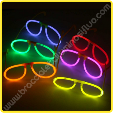 Occhiali Luminosi Aviatore Pacco (50 pz)