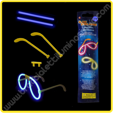 Occhiali Luminosi Aviatore Singoli (1 pz)