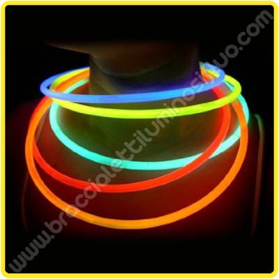 500 Pezzi Bastoncini Luminosi Premium Da 20,3 Cm Con Connettori Per Realizzare Collane Al Neon, Fasce Da Polso, Braccialetti, Bomboniere, Riempitivi Per Sacchetti Per Feste Per Bambini - Accessori Per