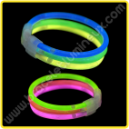 Braccialetti Luminosi Tripli (33 pz)