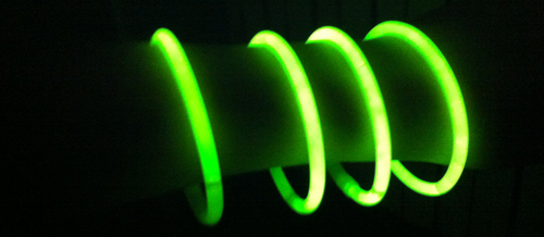 braccialetti luminosi fluo