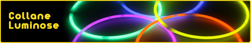 collane luminose fluo